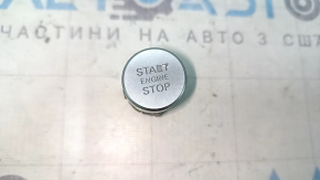 Start/stop button for Audi A4 B8 2013-2016, chrome finish