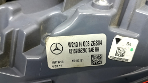Mercedes W213 E17-20 right headlight scratches