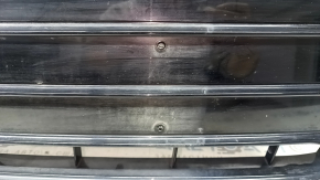 Radiator grille assembly for Audi A4 B8 13-16, gloss, S line, quattro, with emblems, sand, non-factory holes