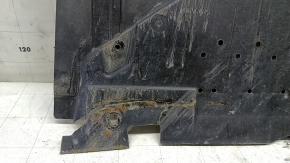 Front bumper guard for Audi A4 B8 13-16 s-line, cracks, scuffs
