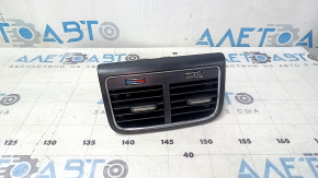 Audi A4 B8 13-16 center console air vent, black with chrome
