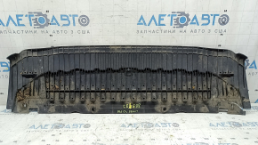 Front bumper guard for Audi A4 B8 13-16 s-line, cracks, scuffs