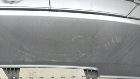 Rear bumper lip of Audi A4 B8 13-16 restyling sedan, S-Line, scratches, crack in fastening, sawed off
