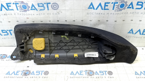 Nissan Altima 13" rear seat side trim, left, black cloth