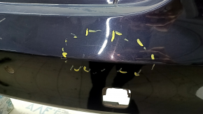 Bare rear bumper for Audi A4 B8 13-16, restyling for parking sensors, S-Line, blue LX5R, scratches, scuffs, dents