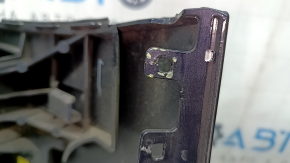 Bare rear bumper for Audi A4 B8 13-16, restyling for parking sensors, S-Line, blue LX5R, scratches, scuffs, dents