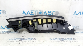 Left rear seat side panel for Audi A4 B8 13-16, black leather, dented