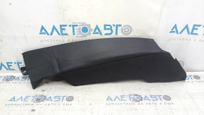 Right rear seat side panel for Audi A4 B8 13-16, black leather, dented