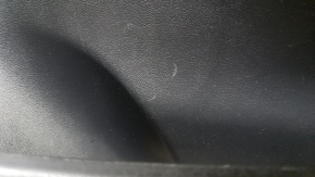Tesla Model Y 20-25 front right door panel, black leather, with backlighting, matte trim, suede insert, with window control, with door opening button, peeling leather, scratches