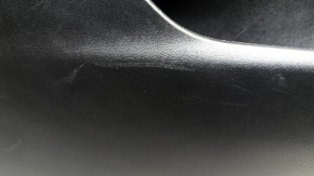 Tesla Model Y 20-25 front left door panel, black leather, with backlighting, matte trim, suede insert, with power window controls, with door opening button, worn leather, scratches
