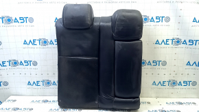 Right rear seat backrest for Toyota Camry v55 15-17 usa SE, combined gray, gray stitching, with armrest, needs cleaning, dented