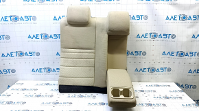 Right rear seat backrest for Toyota Camry v55 15-17 USA, beige cloth with armrest, for cleaning
