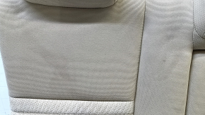 Right rear seat backrest for Toyota Camry v55 15-17 USA, beige cloth with armrest, for cleaning