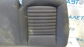 09 Dodge Challenger rear seat cushion - black cloth, dry cleanable