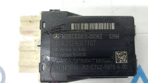 Mercedes W213 E 17-20 passenger seat heating control unit