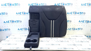 Left rear seat back for a 1996 Dodge Dart SXT, black, dry-cleanable, dented