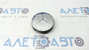 Mercedes W213 E 17-23 74/70mm blue wheel center cap, clear coated