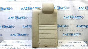 Left rear seat back for Toyota Camry v55 15-17 USA, beige cloth, needs cleaning, wrinkled
