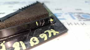Triangle door plug, outer front left Volvo XC60 18-25, gloss black, scratches, broken fasteners