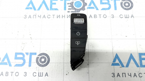 Right center console button block for Mercedes W213 E 17-20 under rear curtain, chipped