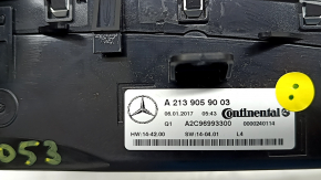 Mercedes W213 E17-23 climate control panel chips
