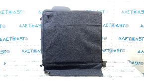 Right rear seat backrest for a 2009 Dodge Challenger - black cloth, needs cleaning, scratch