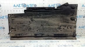 Right underbody protection for Audi A4 B8 08-16, large, tear