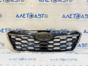 Subaru Outback 2020-22 grille without emblem, black and chrome molding, chrome frame (SPORT)
