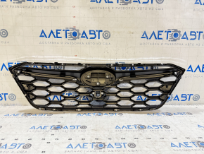 Subaru Outback 2020-22 grille without emblem, black and chrome molding, chrome frame (SPORT)