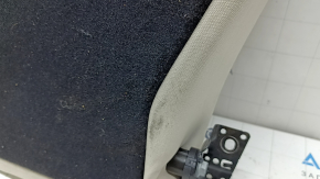 Right rear seat back for Mercedes W213 E 17-23, beige leather, needs cleaning, dented