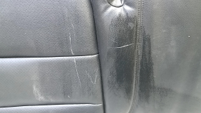 Mazda 6 14-15 rear seat cushion, black perforated leather, cleanable