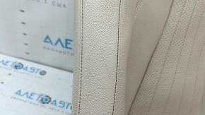 Mercedes W213 E 17-23 driver's seat backrest trim, beige, with heating and support, for cleaning