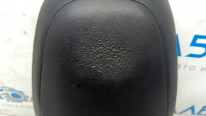 Tesla Model Y 20-25 passenger seat headrest, black, bulging leather