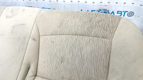 Rear seat cushion for Hyundai Sonata 11-14, beige leather, dry-cleanable