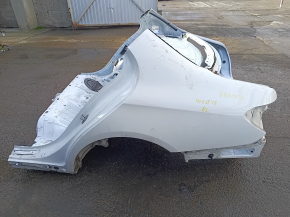 Quarter wing rear left Mercedes W213 E 300/350 17-23 on the body, white