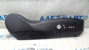 Tesla Model Y 20-25 black right passenger seat trim, type 2, tear, scratches