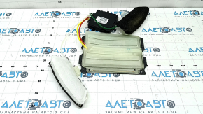 Lumbar and lateral support for the driver's seat Mercedes W213 E 17-23 with a control unit