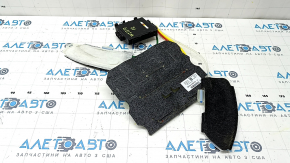Lumbar and lateral support for the passenger seat Mercedes W213 E 17-23 with control unit
