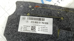 Lumbar and lateral support for the passenger seat Mercedes W213 E 17-23 with control unit