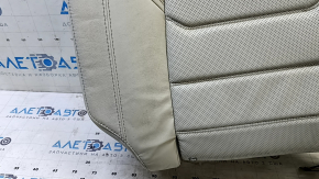Backrest of the rear row 2 right Mazda CX-5 17 - gray leather, perforated, for cleaning
