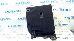 Rear seat backrest, 2nd row, left, Mazda CX-5 17 - gray leather, perforated, with belt, without headrest, for cleaning