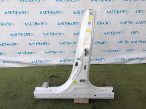 The left center pillar of a Toyota Camry v50 12-14 USA is sawn off.