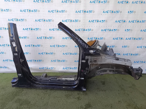 Front right quarter VW Tiguan 09-17 on the body, black