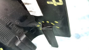 Right trunk lid hinge trim for Mercedes W213 E 17-23, black, broken guide