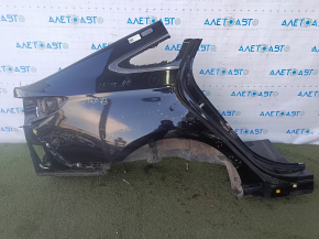 Quarter wing rear right Hyundai Sonata 15-19 black