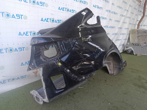 Quarter wing rear right Hyundai Sonata 15-19 black