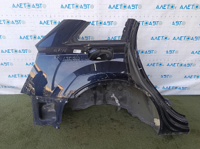 Quarter wing rear right Audi Q7 16- blue, on the body, bumps