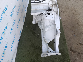 Front left quarter panel of a Honda Accord 18-22 hybrid, white, on the body