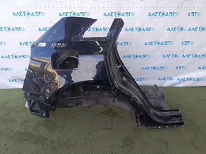 Audi Q3 8U 15-18 black rear right quarter wing