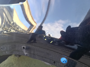 Audi Q3 8U 15-18 black rear right quarter wing